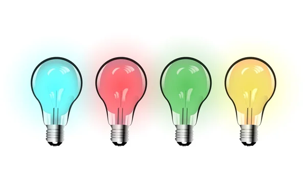 renkli Işık Ampüller