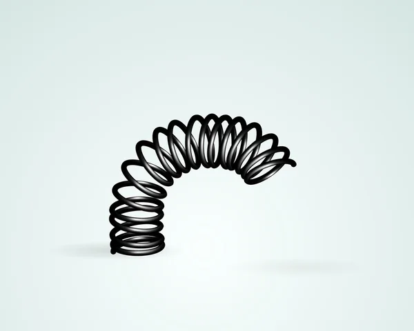 Siyah ışık arka plan bobin