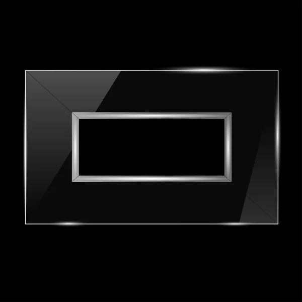 Cam çerçeve üzerinde trim ile