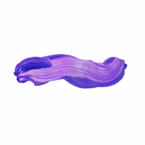 紫ペイント ブラシ テクスチャ — ストックベクタ