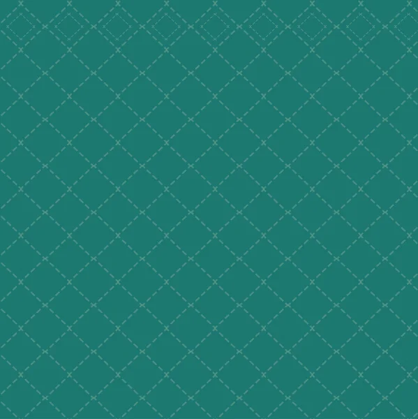 Groene geometrische naadloze patroon — Stockvector