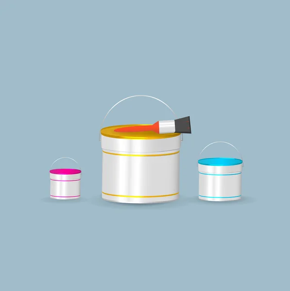 Kutu boya ve fırça, inşaat