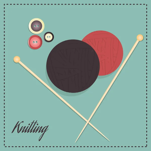 Örgü, iplik, düğme için ayarla