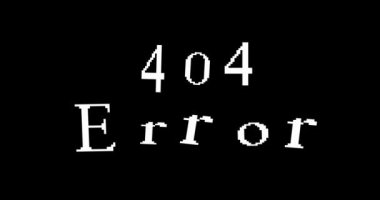 Hata 404. oops logosu. Düz vuruş tarzı moda konuşma balonu logoti grafik tasarım elementi beyaz arka planda izole edildi. Asgari merak ya da başarısızlık ve hata rozeti kavramı