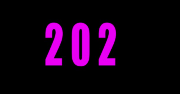 Nouvel 2021 2021 Numéros Centre Animation — Video