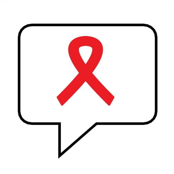 Aids Awareness Ribbon World Aids Day Aids Awareness Ribbon — Stock Photo, Image