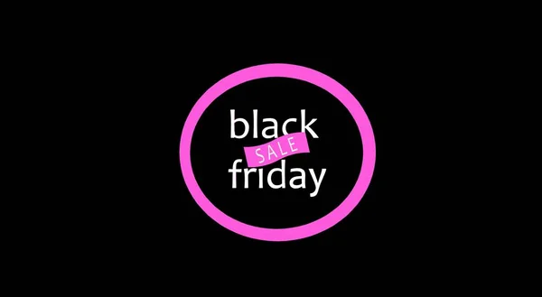 Black Friday Sale Sale Banner Icon — Stock Photo, Image