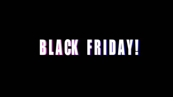 Wyprzedaż Black Friday Baner Sprzedaży Ikona — Zdjęcie stockowe