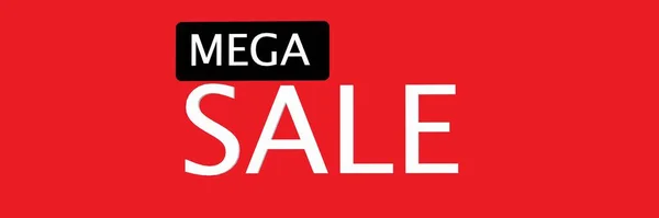 Sale Mega Sale Big Sale Fammas Sale Holiday Sale Banner — стоковое фото