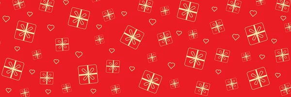 Noel kartı, yeni yıl arkaplanı, hediye kutuları, yukarıdan manzara ve altın kar tanesi, altın Noel ağacı. 