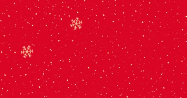 Конфетти Снежинки 2021 Новый Год Веселые Старты Праздник Зима Новый — стоковое видео
