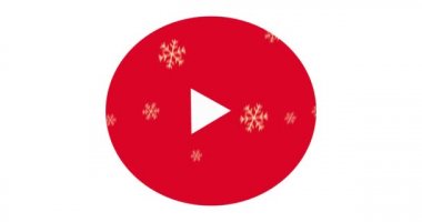 Editoryal Animasyon Youtube. Sosyal medya animasyonu. Noel düğmesi Youtube