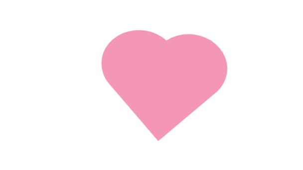 Valentijn Achtergrond Valentijnsdag Hart — Stockvideo