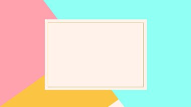 Geometrik tasarım pankartı. Kapaklara, kuponlara, posterlere, el ilanlarına ve afişlere uygulanabilir.