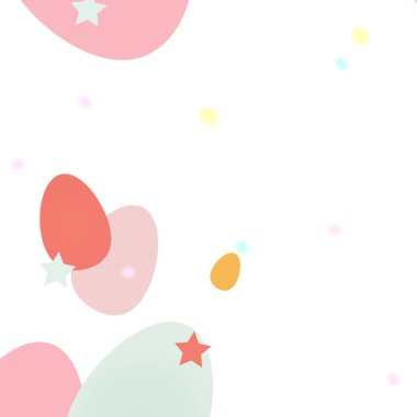 Mutlu Paskalya kartları, paskalya yumurtaları