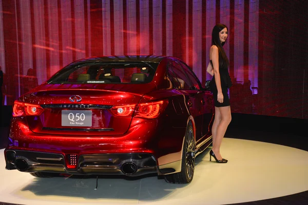 Infinity Q50 al Salone di Ginevra — Foto Stock