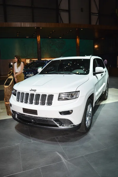 Jeep Grand Cherokee på Genève Motor Visa — Stockfoto