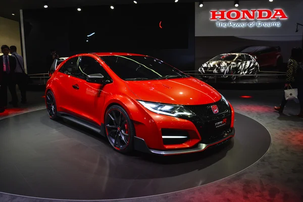 Honda Civic Type R koncepció autó a genfi Motor show — Stock Fotó