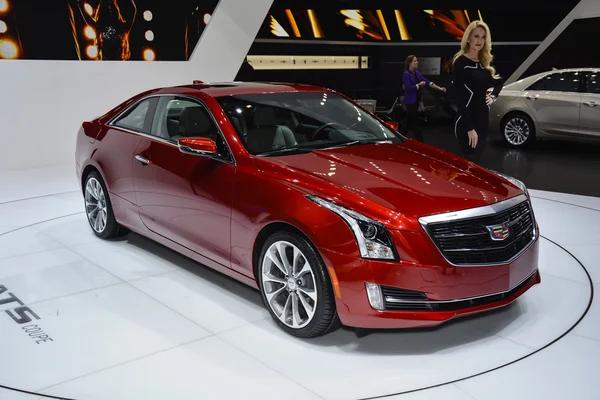 Cadillac Ats Coupe, Cenevre Otomobil Fuarı — Stok fotoğraf