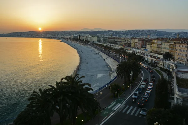 Explorando la Riviera Francesa en Niza Fotos De Stock