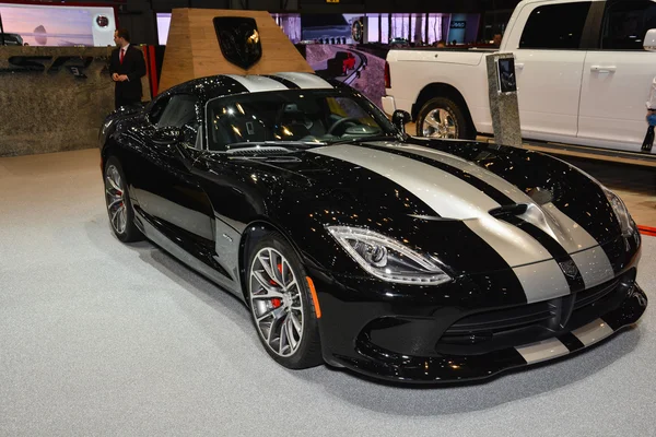 Dodge Viper στην επίδειξη μηχανών της Γενεύης — Φωτογραφία Αρχείου