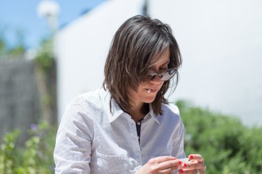 Kadın ağızda slim filtreli 