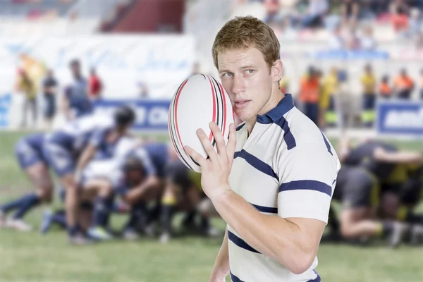 The rugby player — Stock Photo, Image