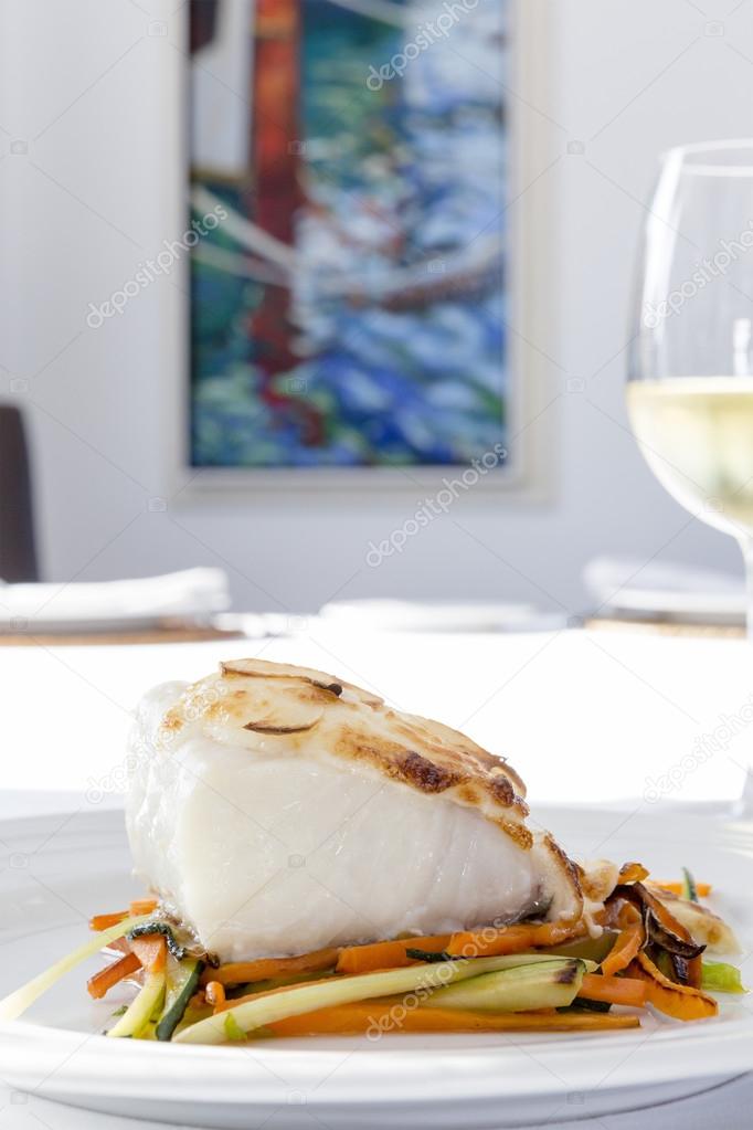 codfish with vegetables