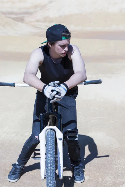 Bmx 자전거 휴식 — 스톡 사진