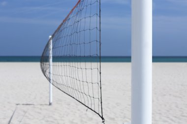 plaj voleybolu net