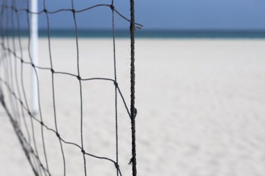 plaj voleybolu net