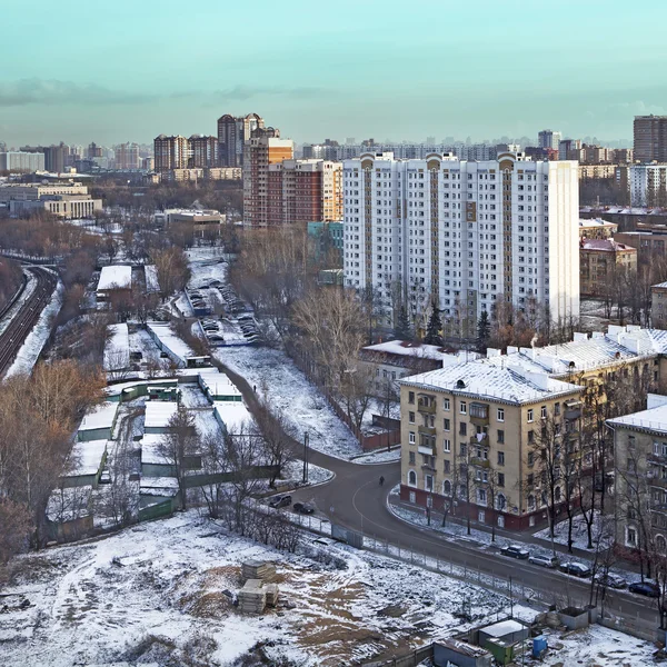 View Universitet -  districts of Moscow — стокове фото