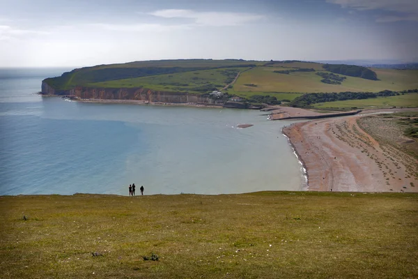 De Belle Toute vuurtoren bij Beachy Head in Sussex op 11 mei, 2 — Stockfoto