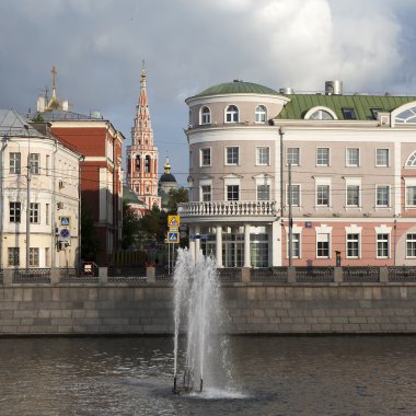 Moskova'nın görünümü. St. Sofya dolgu