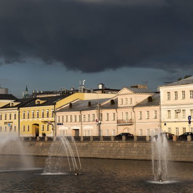 Moskova'nın görünümü. St. Sofya dolgu