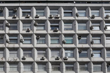  Mosc eski Klima çirkin Cephesi parçası