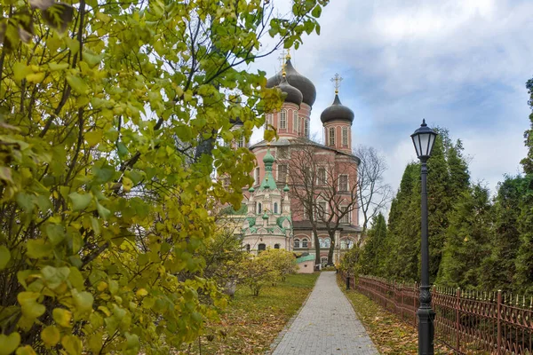 Moskova Rusya Ekim 2020 Moskova Daki Donskoy Manastırı Ndaki Don — Stok fotoğraf