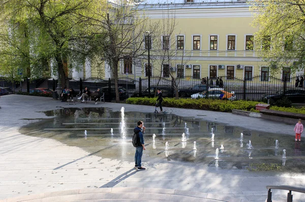 Moskau Russland Mai 2021 Park Gorka Ist Park Zentrum Bezirk — Stockfoto