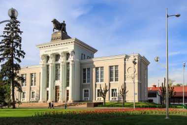 Moskova, Rusya - 19 Mayıs 2021, Pavilion? VDNH 'de 51 