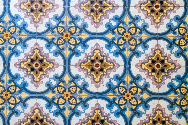 Las Muestras Los Famosos Azulejos Metlakh Popular Hace Más Cien — Foto de Stock