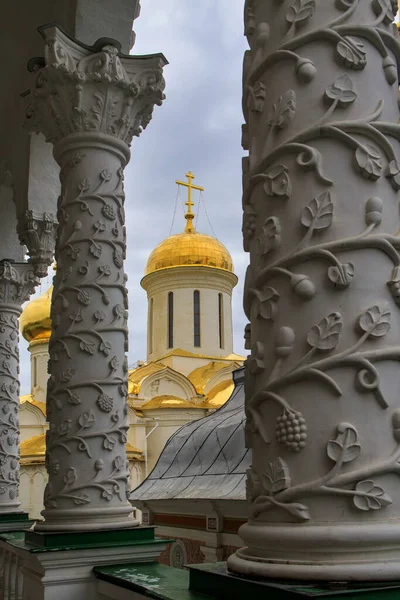 Sergiev Posad Moskova Bölgesi Nisan 2021 Trinity Katedrali Sergius Lavra — Stok fotoğraf