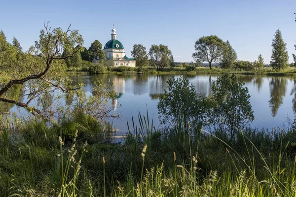 Moskau Region Russland Juni 2021 Kirche Des Erzengels Michael Dorf — Stockfoto