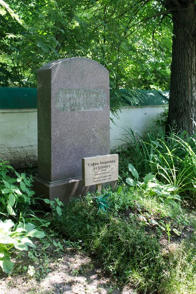 Tula Region Russia July 2021 Kochakovsky Necropolis Tolstoy Family Cemetery — Stock Photo, Image