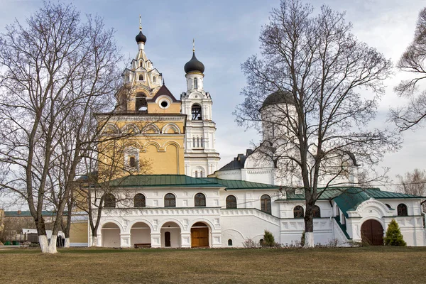 Kirzhach Περιοχή Vladimir Ρωσία Απρίλιος 2021 Μονή Ευαγγελισμού Ιερά Μονή — Φωτογραφία Αρχείου