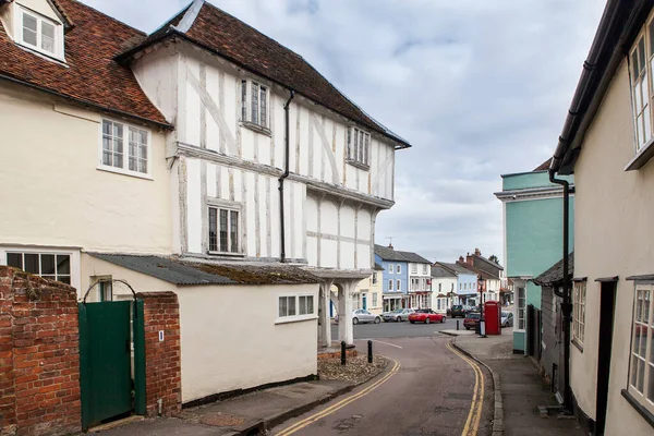 Dunmow Thaxted Essex Storbritannien September 2019 Great Dunmow Gammal Marknadsstad — Stockfoto