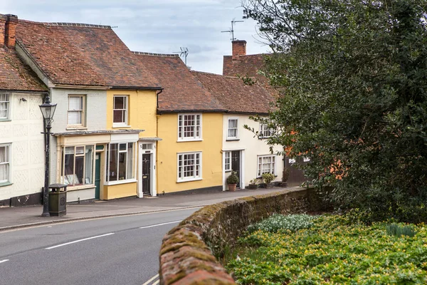 Dunmow Thaxted Essex Storbritannien September 2019 Great Dunmow Gammal Marknadsstad — Stockfoto