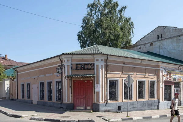 Yelets Région Lipetsk Russie Juillet 2021 Vieille Maison Bois Lénine — Photo