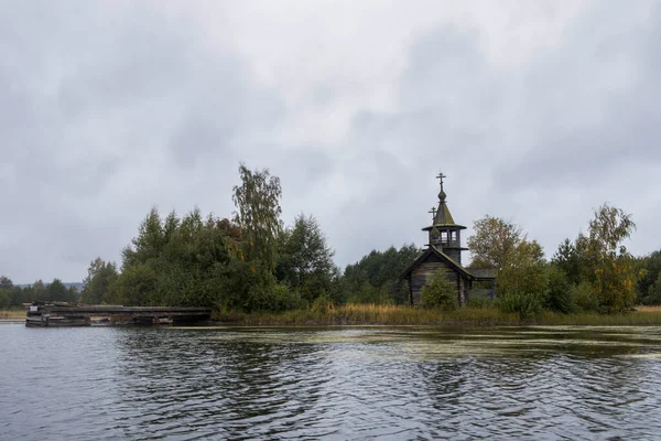 Kizhi Karelië Rusland September 2021 Kapel Van Paraskeva Pyatnitsa Varlaam — Stockfoto