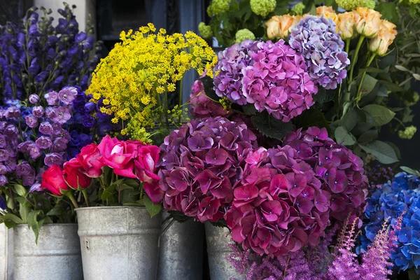 꽃 시장에 — 스톡 사진