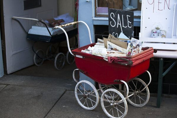 Блошиный рынок в Лондоне
